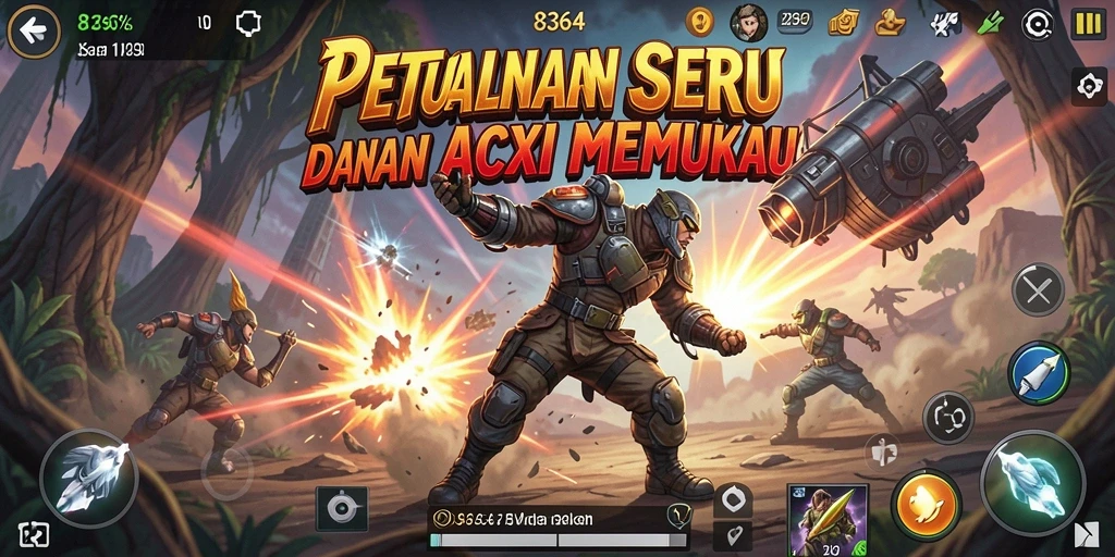 Screenshot gameplay seru dari 8364 yang memikat.