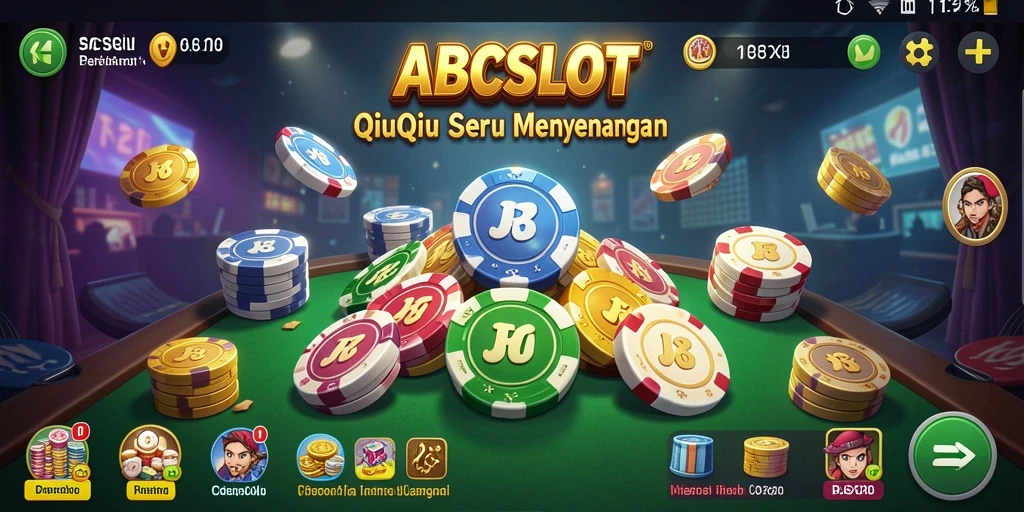 Tampilan gameplay QiuQiu yang menarik dan interaktif.