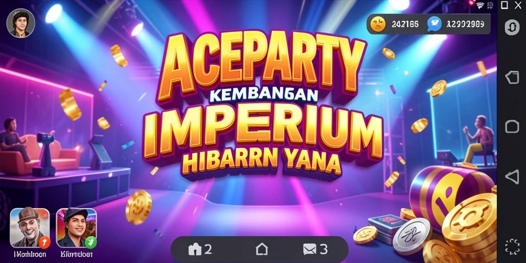 Screenshot utama gameplay Tycoon yang menarik dari ACEPARTY.