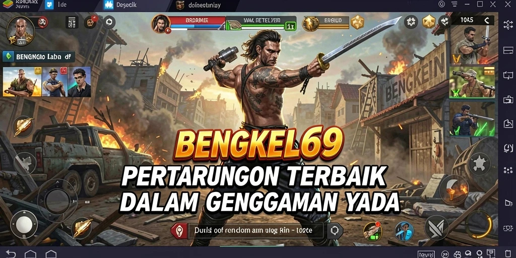 Tampilan gameplay BENGKEL69 yang seru dan mendebarkan.