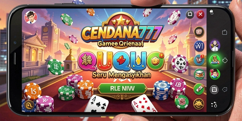 Tampilan gameplay Kartu QiuQiu yang menarik di CENDANA777.