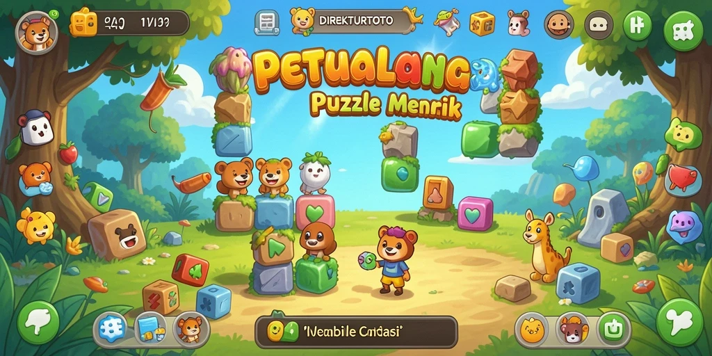 Gameplay seru dan menarik dari DIREKTURTOTO saat menyelesaikan puzzle.