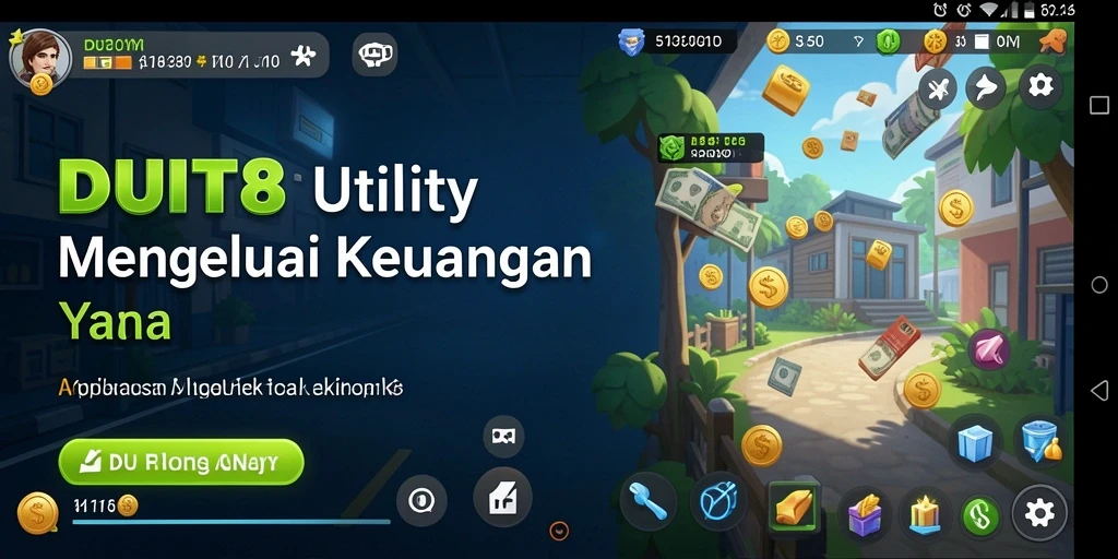 Tampilan screenshot utama DUIT8 yang menampilkan antarmuka pengguna.