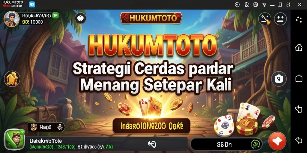 Tampilan gameplay <strong>HUKUMTOTO</strong> dengan strategi yang menarik dan menantang.