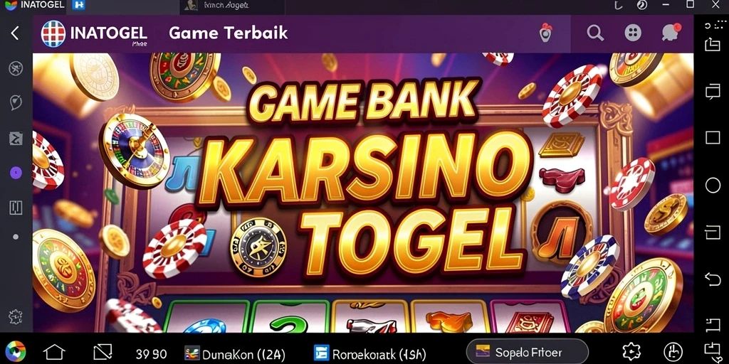 Tampilan utama gameplay Kasino di INATOGEL yang menarik.