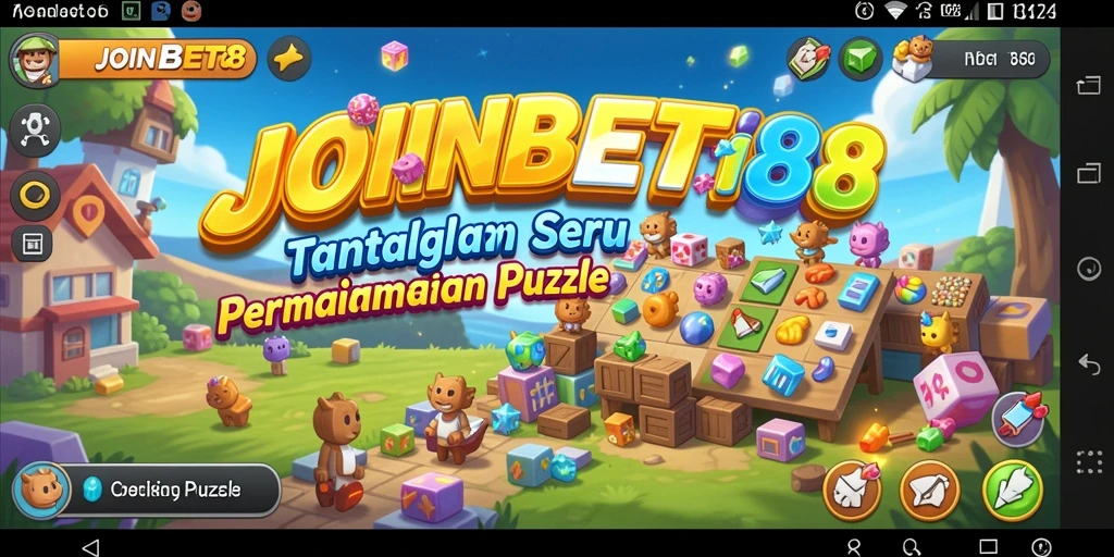 Gameplay JOINBET88 yang menantang dalam bentuk puzzle.