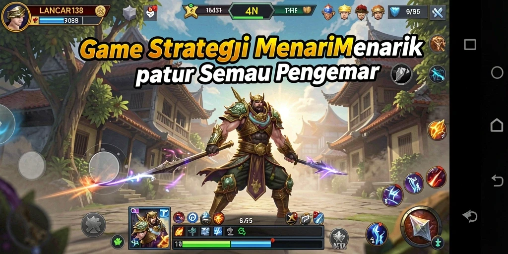 Tampilan gameplay LANCAR138 dengan strategi yang mendebarkan dan mendalam.