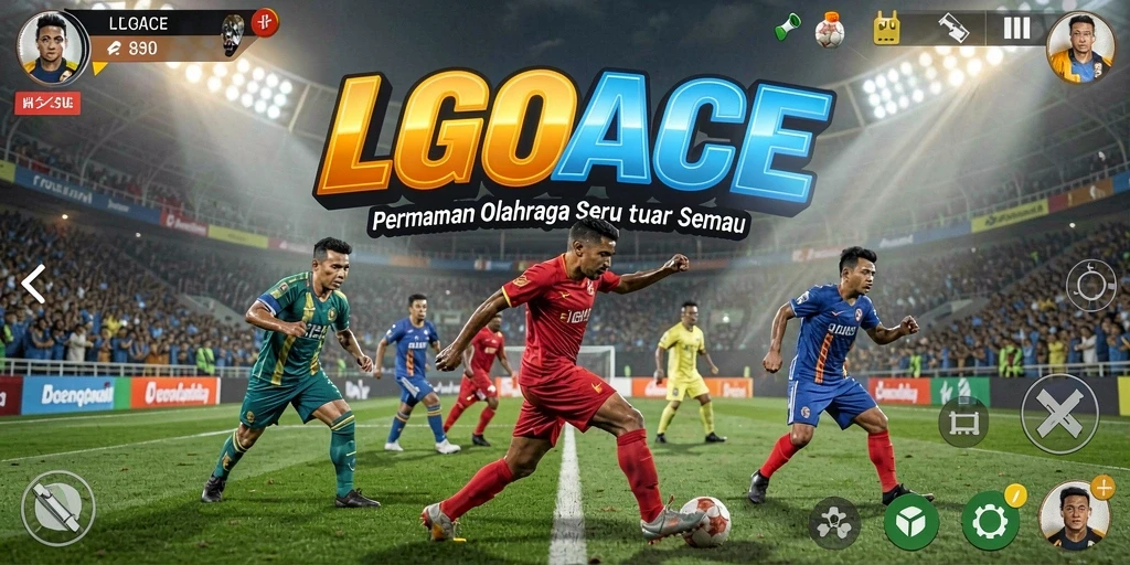 Tampilan gameplay seru dan menegangkan di LGOACE.