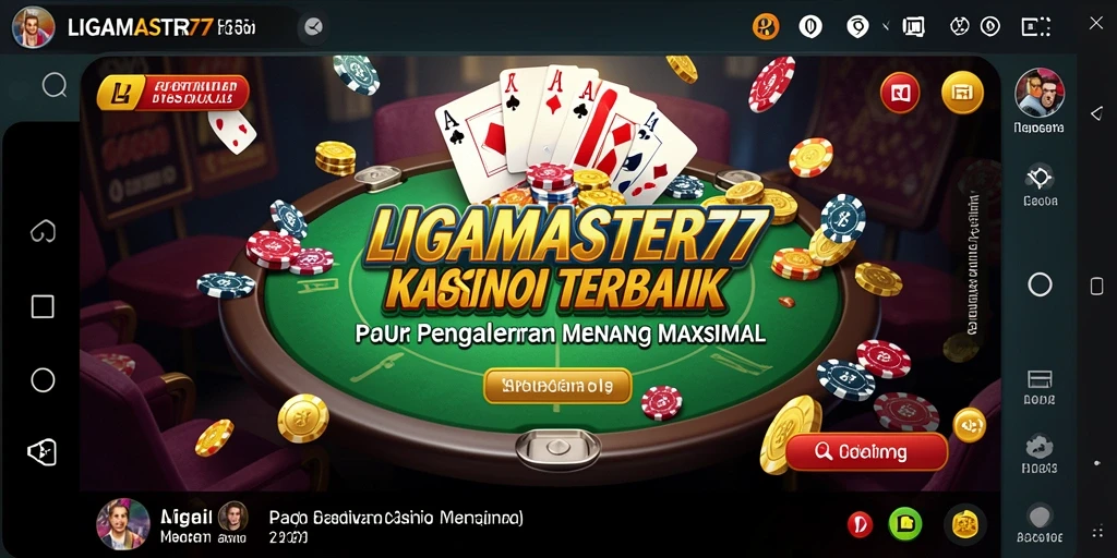 Tampilan grafis menarik dari gameplay LIGAMASTER77 yang membuatnya mengesankan.