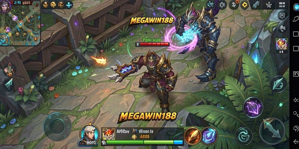 Gameplay seru di dunia fantasi MEGAWIN188 yang memikat.