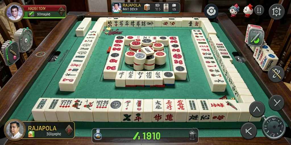 Tangkapan layar menunjukkan gameplay Mahjong yang menarik dan menantang.