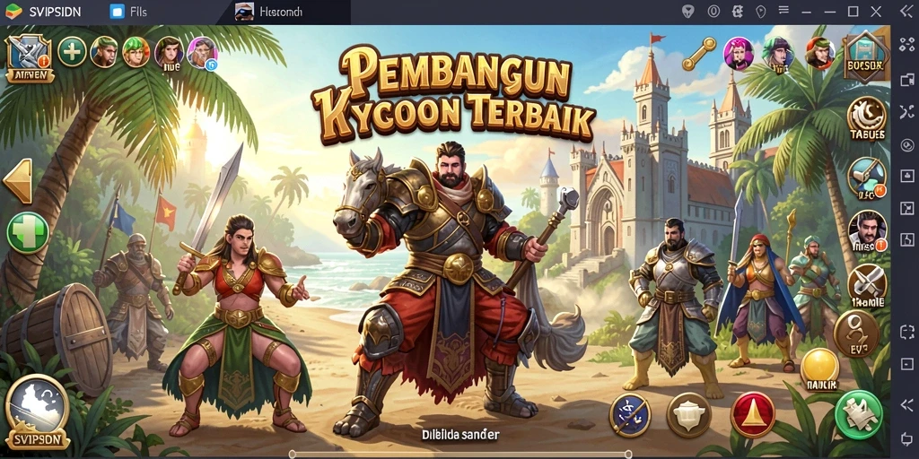 Tampilan menarik dari gameplay <strong>SVIPSIDN</strong> yang menunjukkan strategi Tycoon.