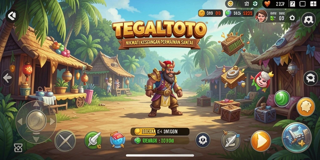 Gameplay seru dengan berbagai tantangan menarik di TEGALTOTO.