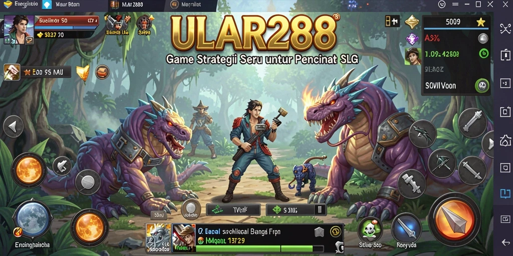 Gameplay ULAR288 yang penuh strategi dan tantangan mengasyikkan.
